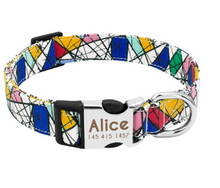 Load image into Gallery viewer, Dog Collar Personalized Nylon