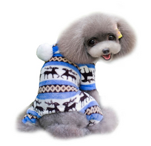 Load image into Gallery viewer, Puppy Hoodie Coat, Pet Dog Warm Sweater Christmas