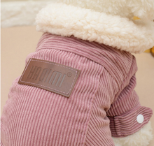 Load image into Gallery viewer, HAQIMI  Pink Dog Clothes Winter