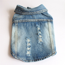 Load image into Gallery viewer, SILY Clothes Dog Jeans Jacket