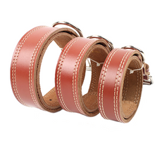 Load image into Gallery viewer, Strong Genuine Cow Leather Pet Dog Collar