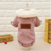 Load image into Gallery viewer, HAQIMI  Pink Dog Clothes Winter