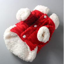 Load image into Gallery viewer, Christmas Dog Coat Winter Soft Warm Winter