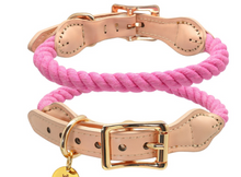 Load image into Gallery viewer, Personalized Dog Collar PU Leather Collars