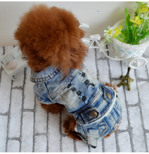 Load image into Gallery viewer, legged jeans pants Holes clothes with cap