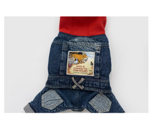 Load image into Gallery viewer, Dog Clothes Winter Warm Dog Jeans