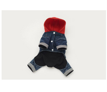 Load image into Gallery viewer, Dog Clothes Winter Warm Dog Jeans
