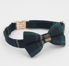 Load image into Gallery viewer, Tweed Tartan Dog Collar