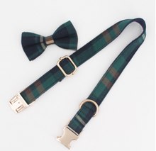 Load image into Gallery viewer, Tweed Tartan Dog Collar