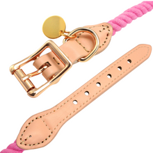 Load image into Gallery viewer, Personalized Dog Collar PU Leather Collars
